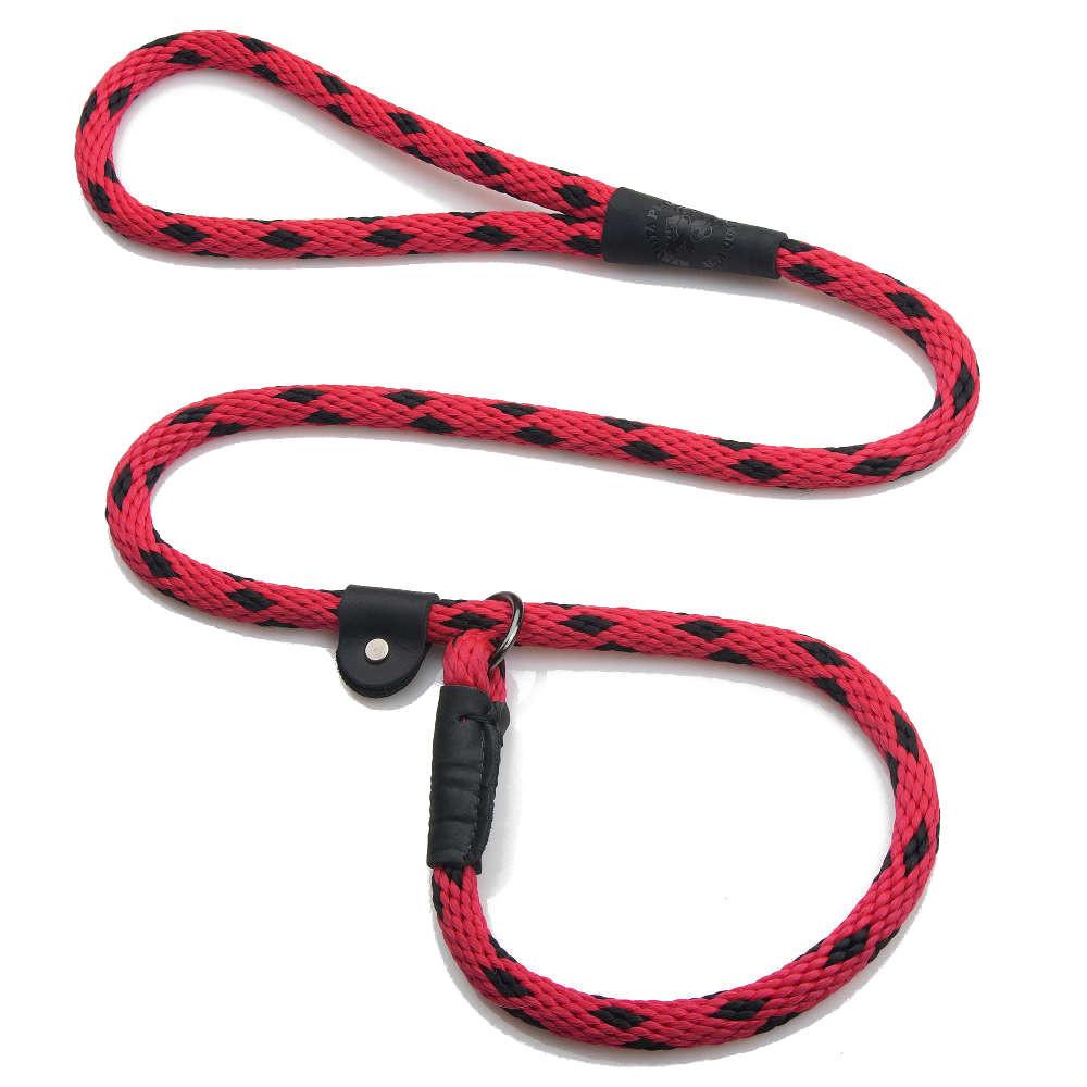Mendota Slip Dog Lead 1/2" x 4ft - Assorted Colours