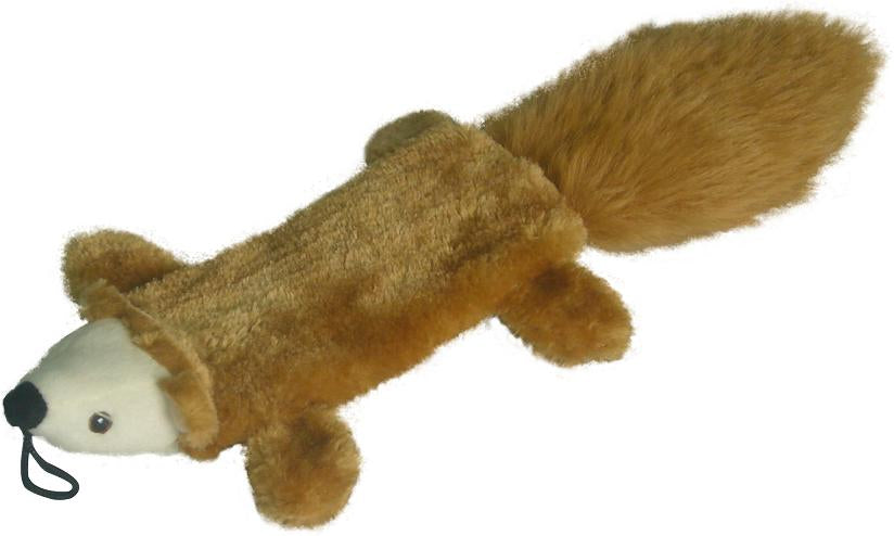 Flat Buddies Squirrel 16" Dog Toy
