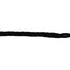 Plaited Tie on Lead - 120cm - Black