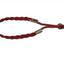 Plaited Neck Martingale Style Swivel Show Lead - 50" long approx - Assorted Colours