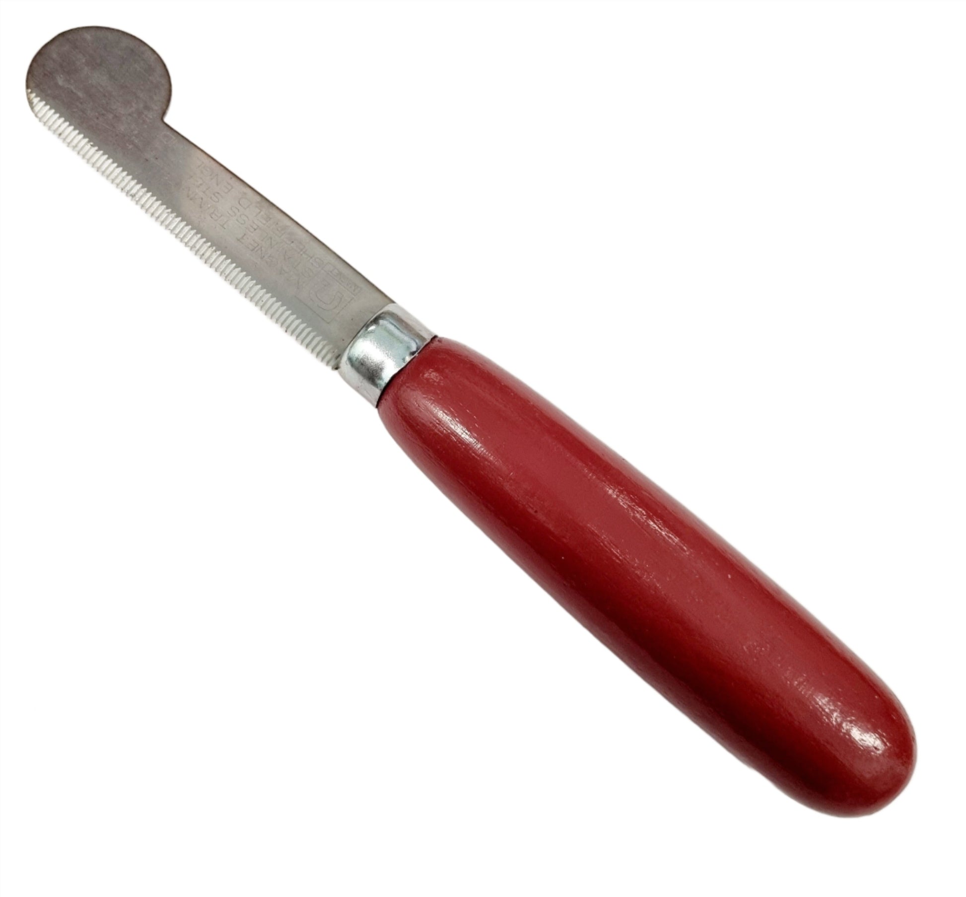 Magnet Stripping Knife - Brown Handle - LEFT HANDED