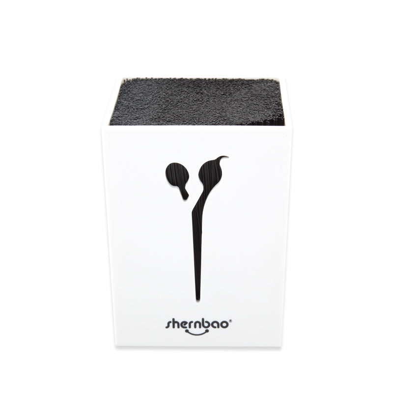 Shernbao Love Lounge Scissor Storage Cube - White