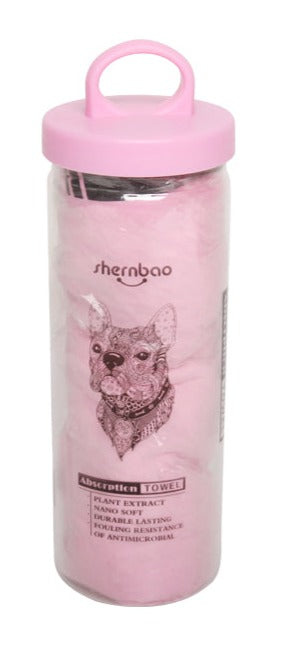 Shernbao Absorption Towel in Pink