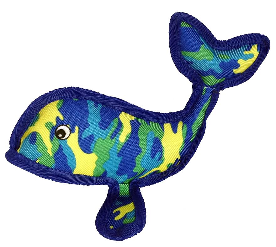 Sea Warrior Whale 10" Dog Toy
