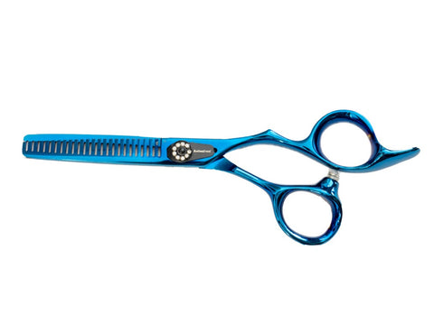 Animal House Prof. Series 5.5" Double Sided 24 Tooth Thinning Shear - BLUE (WH)