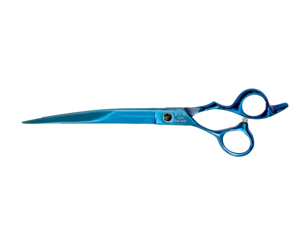 Animal House Prof. Series 8.5" Curved Shear – LEFT HANDED - BLUE (WH)
