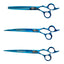 Animal House Prof. Series 8.5” 3 Piece Kit with 40 Tooth Thinner – BLUE (WH)