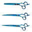 Animal House Prof. Series 8.5” 3 Piece Kit with 40 Tooth Thinner – BLUE (WH)