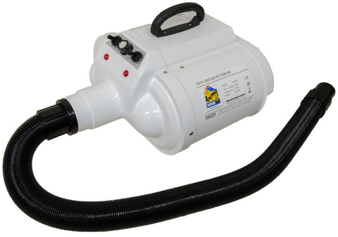 Animal House Twin Motor Pet Dryer with Variable Wind Speed 