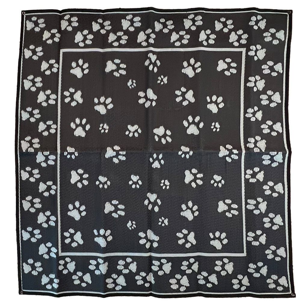 Animal House Recycled Reversible Ground Mats – 2.4m x 2.4m - Assorted Colours (ND)