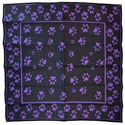 Animal House Recycled Reversible Ground Mats - 1.8m x 1.8m - Assorted Colours (ND)