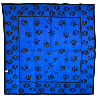 Animal House Recycled Reversible Ground Mats – 2.4m x 2.4m - Assorted Colours (ND)