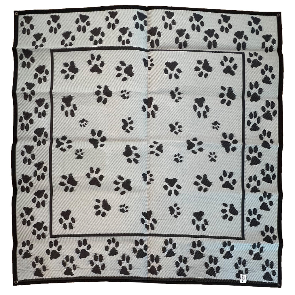 Animal House Recycled Reversible Ground Mats – 2.4m x 2.4m - Assorted Colours (ND)
