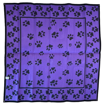 Animal House Recycled Reversible Ground Mats - 1.8m x 1.8m - Assorted Colours (ND)