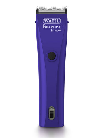 Wahl Bravura Lithium Ion Cordless Clipper - formerly Wahl Bellisima - Royal Blue