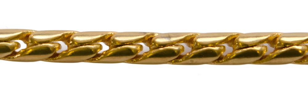 Snake Chain Gold 3.8mm Medium