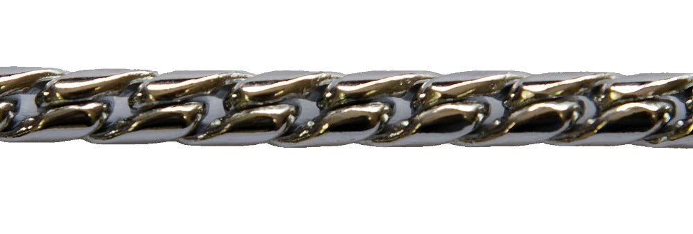 Snake Chain Chrome 4.5mm Heavy