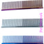 METALLIC ROUND BACK MEDIUM/COARSE DOG COMB 7.5" - ASSORTED COLOURS AVAILABLE