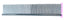 METALLIC ROUND BACK MEDIUM/COARSE DOG COMB 7.5" - Grey