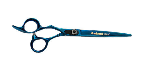 Animal House Prof. Series 6" Straight Shear - BLUE (WH)