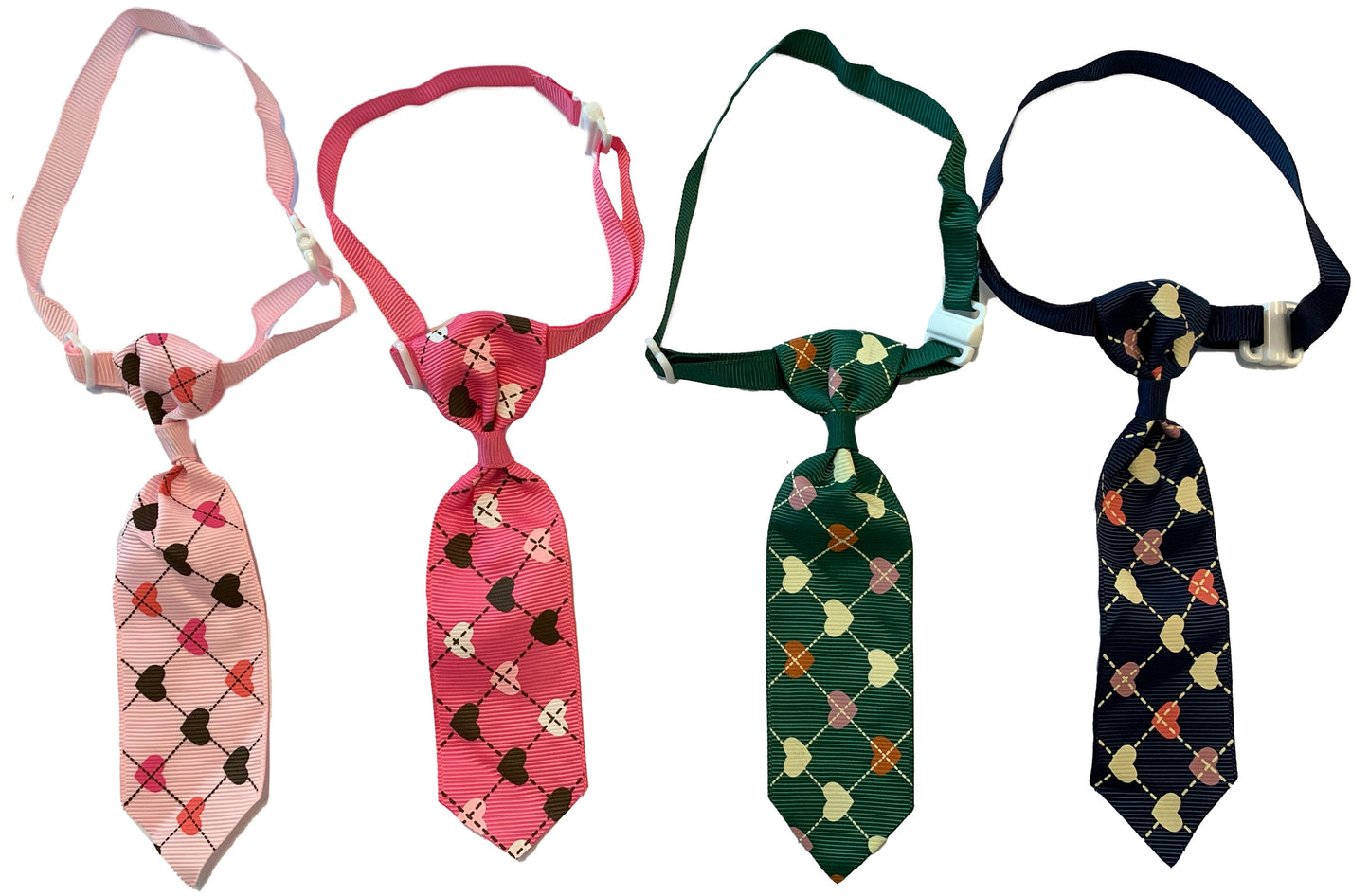 Doggy Tie with Hearts – 10 Pack