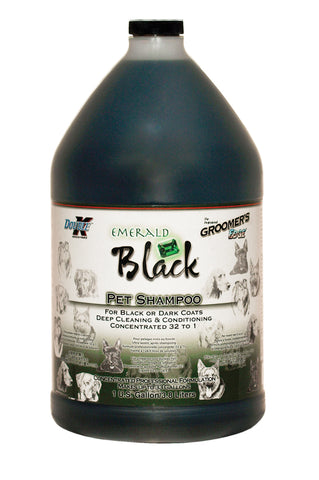 Double K Groomer's Edge Emerald Black Shampoo - Assorted Sizes