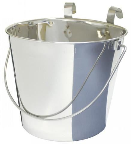 Flat Sided Pail with 2 Hooks 