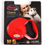 FLEXI CLASSIC COMPACT 2 RED - MEDIUM MAX WEIGHT 25KG - 5M (16FT LENGTH)