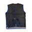 Grooming Jacket - Mesh Back and No Sleeves - Black with Royal Blue Zip and Trim – Assorted Sizes 