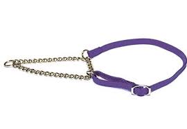 Show Tech Half Check Nylon Show Collar - 6mm - 20-44cm - Assorted Colours