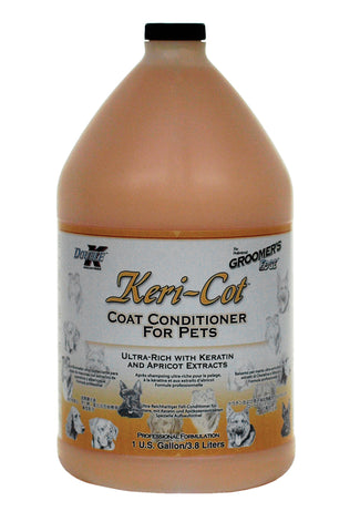Double K Groomer's Edge Keri-Cot Pet Coat Conditioner - 3.8 Litres/1 Gallon
