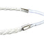 Plaited Neck Martingale Style Swivel Show Lead - 50" long approx - Assorted Colours