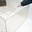 Animal House Dog Pen with Lid - 40" X 40" X 24" (101 X 101 X 61cm)