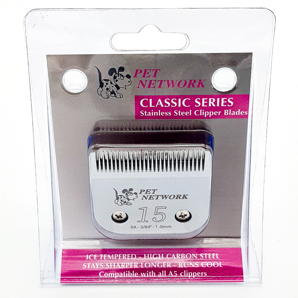 Pet Network Classic Series Stainless Steel Blades - Assorted Sizes 