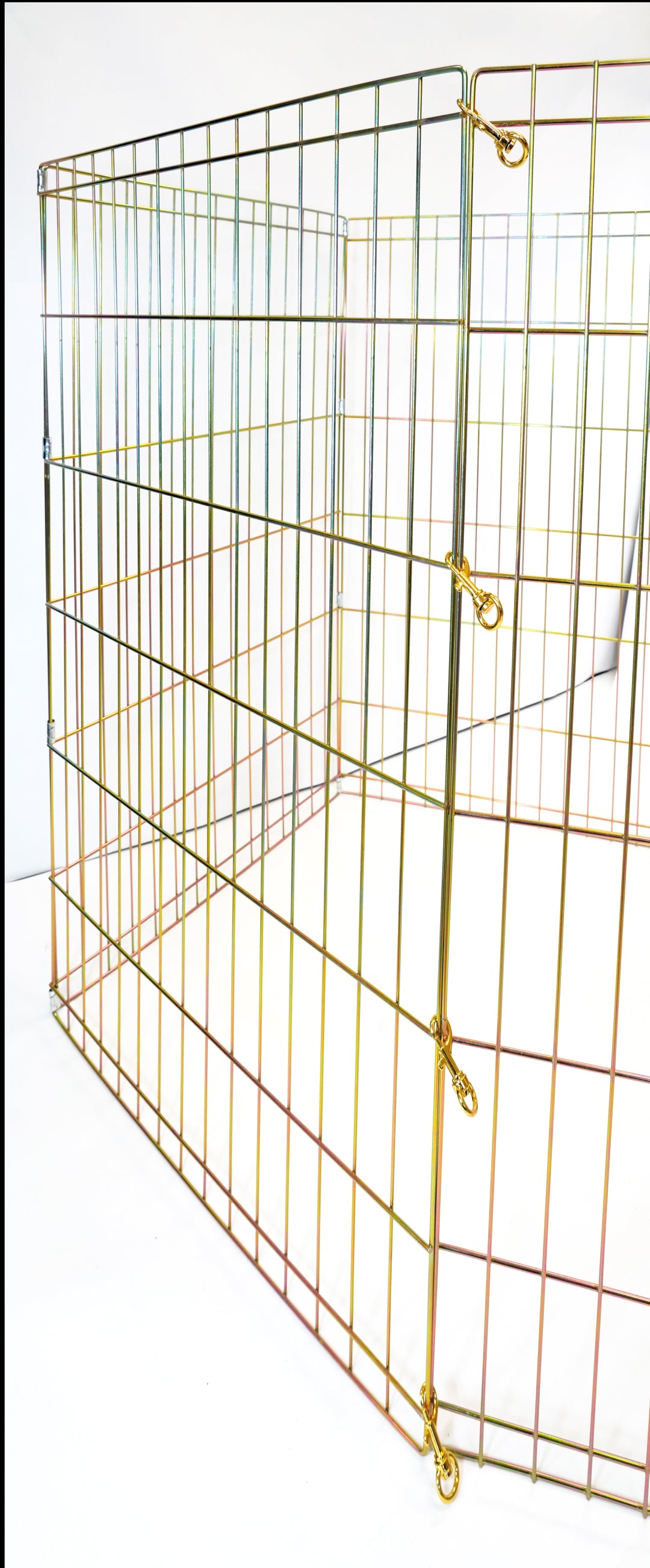 Animal House 8 Panel Puppy Pen with Door - 91cm High (36") 