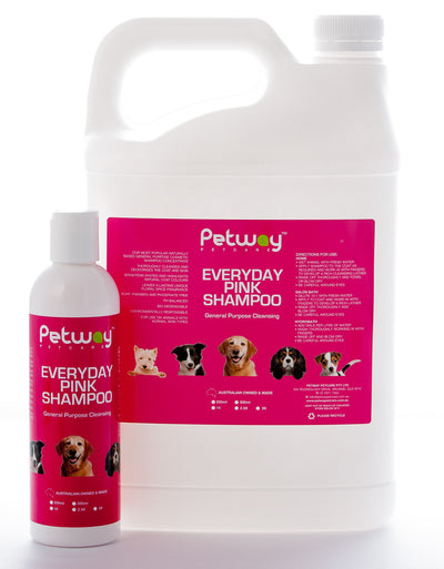 Petway Petcare Pink Shampoo - Assorted Sizes (WH)