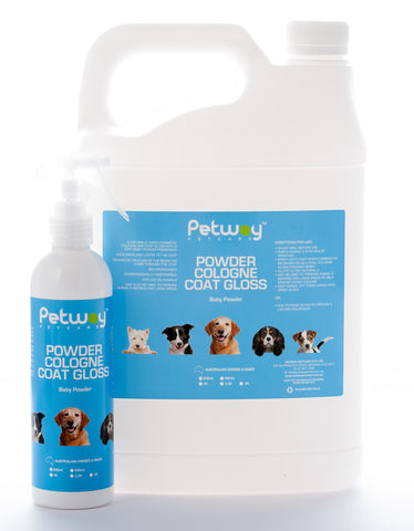 Petway Petcare Baby Powder Cologne Coat Gloss - Assorted Sizes (WH)