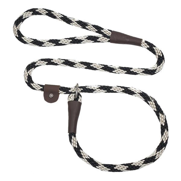Mendota Slip Dog Lead 1/2" x 4ft - Assorted Colours