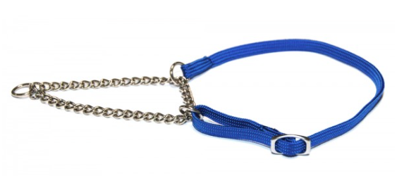 Show Tech Half Check Nylon Show Collar - 6mm - 20-44cm - Assorted Colours