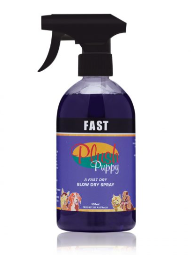 Plush Puppy Fast Blow Dry SprayPlush Puppy Fast Blow Dry Spray 500ml