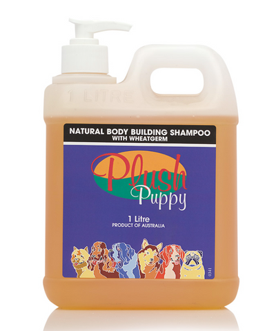 Plush Puppy Natural Body Building Shampoo 1L