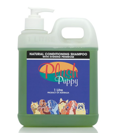 Plush Puppy Natural Conditioning Shampoo with Evening Primrose - Assorted Sizes Available