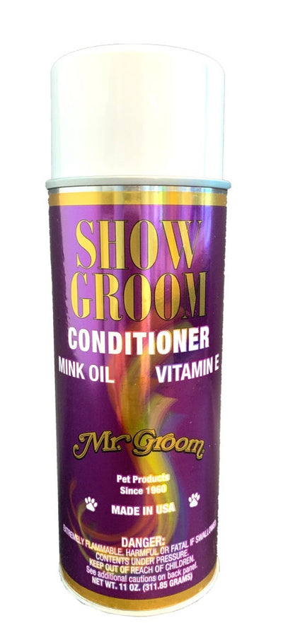 Mr Groom Show Groom Conditioner with Mink Oil and Vit E - 11oz