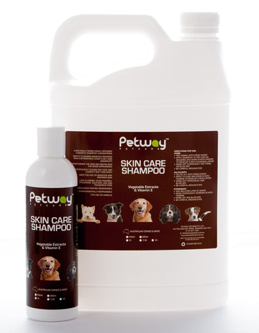 Petway Petcare Skin Care Shampoo - Assorted Sizes (WH)