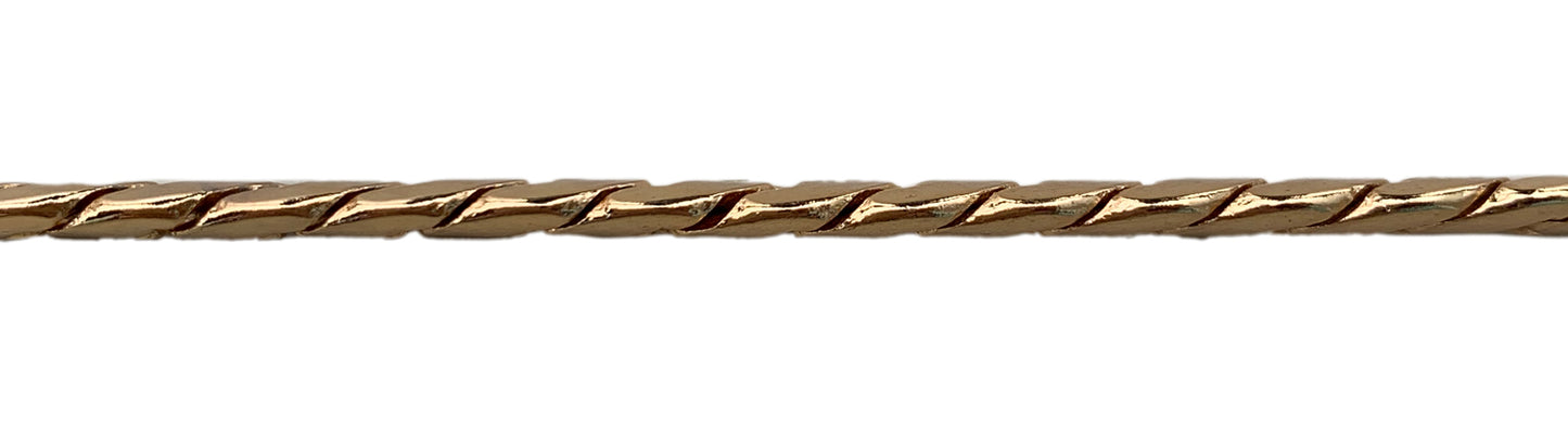 Snake Chain Gold FLAT 7.5mm