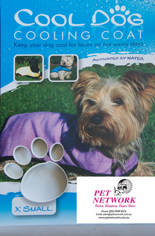 Cool Dog Cooling Coat – Assorted Colours and Sizes