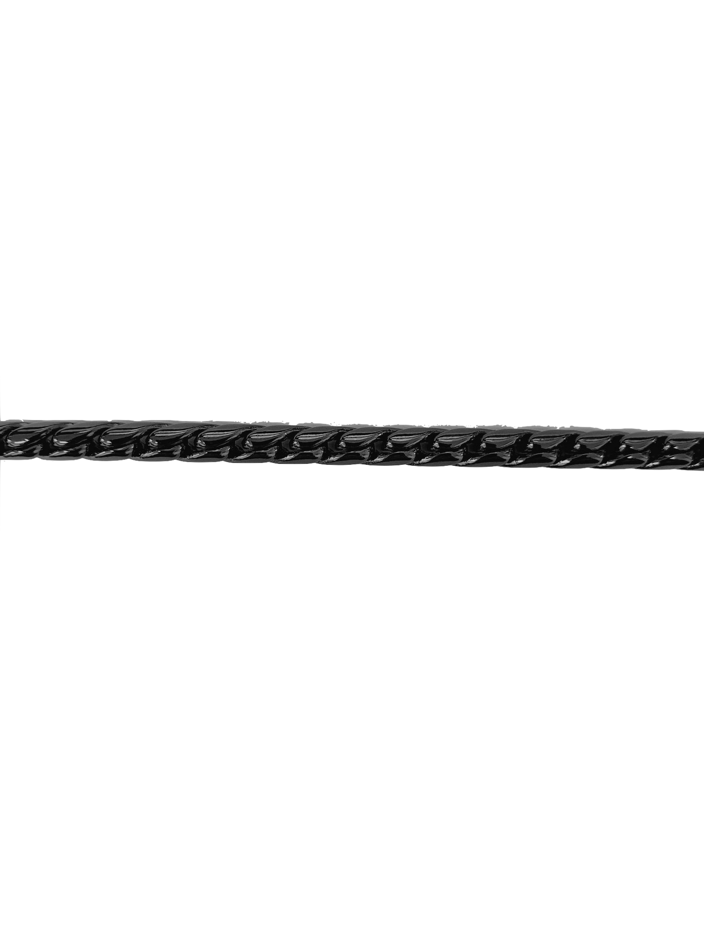 Snake Chain Black 3.8mm Medium