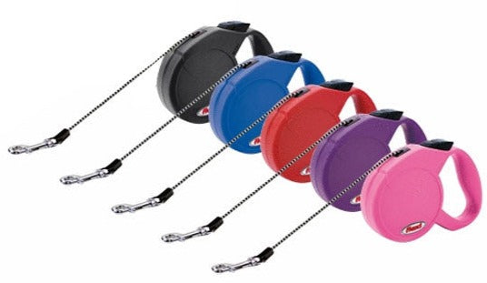 FLEXI CLASSIC MINI RETRACTABLE DOG LEAD - EXTRA SMALL (DOGS UP TO 8KGS)