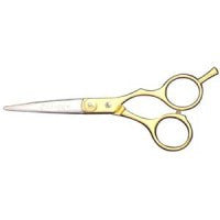 GEIB ENTREE GOLD 5.25" OFF-SET CURVED SHEAR