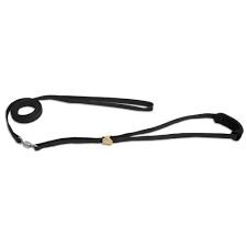 Animal House Corda-Hide Kindness Show Dog Lead With Bullet - 3/16" x 56"